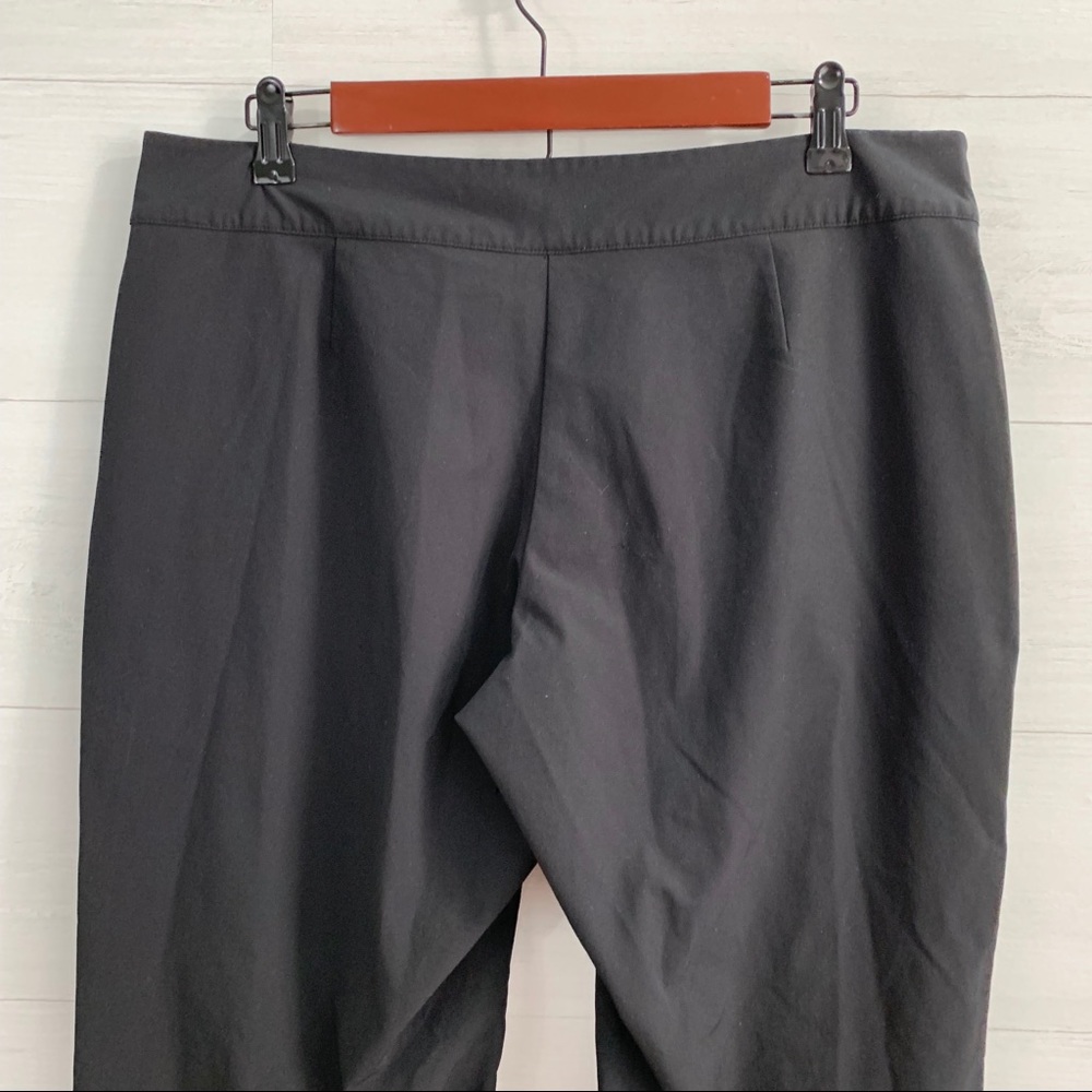 Nike Black Flat Front Athletic Warm Up Pants - Picture 4 of 8
